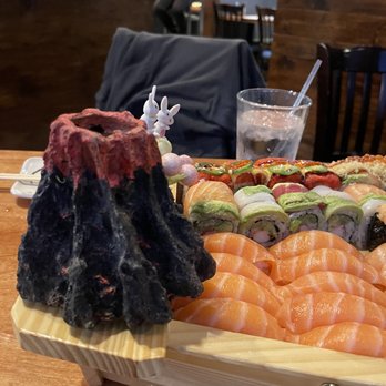 Koi Sushi - Variety of sushi on a boat - Japanese Near Me - Chicago, Illinois Koi Sushi - Variety of sushi on a boat - Japanese Near Me - Chicago, Illinois
