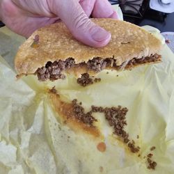 Taco Delite - Tacos stuck to the wrapping paper.