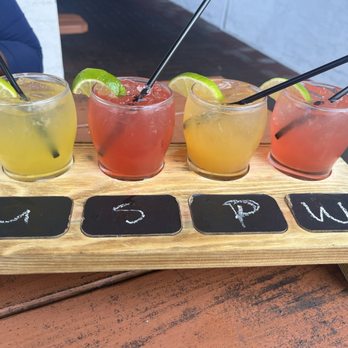Guido's Burritos Mexican Restaurant & Tequila Cantina - Margarita Flights - Mexican Near Me - Ocean City, Maryland