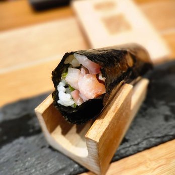 Nori Bar - Hamachi with shiso leaf roll - Sushi Bars Near Me - Honolulu, Hawaii Nori Bar - Hamachi with shiso leaf roll - Sushi Bars Near Me - Honolulu, Hawaii