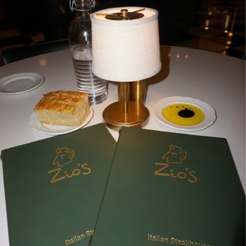 Zio's - Menus and Focaccia bread - Italian Near Me - Las Vegas, Nevada