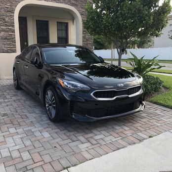 Brian's Window Tinting - Ceramic tints on Kia Stinger - Home Window Tinting Near Me - Hollywood, Florida Brian's Window Tinting - Ceramic tints on Kia Stinger - Home Window Tinting Near Me - Hollywood, Florida
