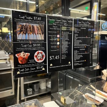 Leaff Artisan Belgian Waffles - Menu - Chocolatiers & Shops Near Me Leaff Artisan Belgian Waffles - Menu - Chocolatiers & Shops Near Me