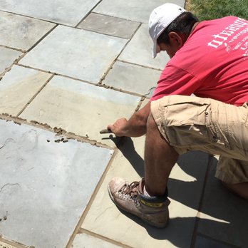 Sposato Masonry - a man working on a patio - Waterproofing Near Me - Watchung, New Jersey Sposato Masonry - a man working on a patio - Waterproofing Near Me - Watchung, New Jersey