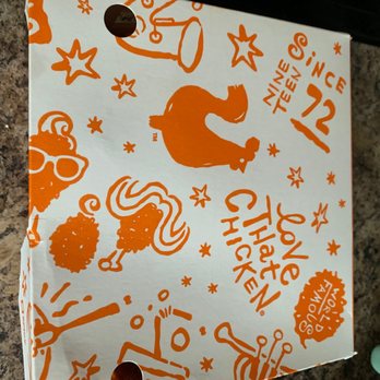 Popeyes Louisiana Kitchen - a close up of a pizza box - Fast Food Near Me - Center Point, Alabama Popeyes Louisiana Kitchen - a close up of a pizza box - Fast Food Near Me - Center Point, Alabama