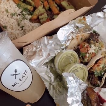 ML Eats - Lomo saltado with rice. Fatty sirloin tacos!! - Food Trucks Near Me