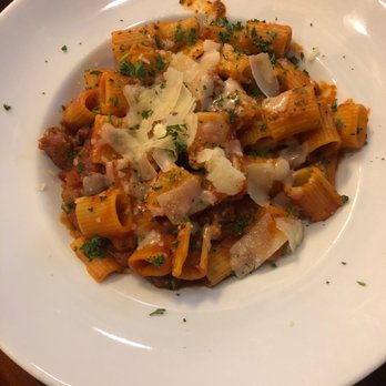 Exchequer Restaurant & Pub - Spicy Rigatoni - Pizza Near Me - Chicago, Illinois