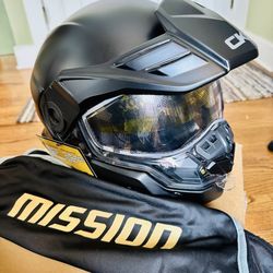 Ken’s Sports - Mission CKX matte black helmet.