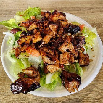 Canada Steak Burger - Small Grilled Chicken Salad - Burgers Near Me - Chula Vista, California