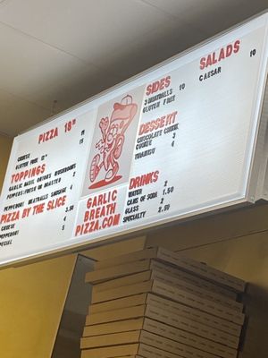 Menu photo 3 Garlic Breath Pizza North Andover, MA Menu photo 3 Garlic Breath Pizza North Andover, MA
