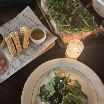 Olio e Più - carne e formaggio, toscana focacce, insalata di spinaci - Pizza Near Me - Washington, DC, District of Columbia
