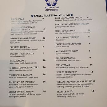 Yu-Or-Mi - Menu - Thai Near Me - Las Vegas, Nevada Yu-Or-Mi - Menu - Thai Near Me - Las Vegas, Nevada