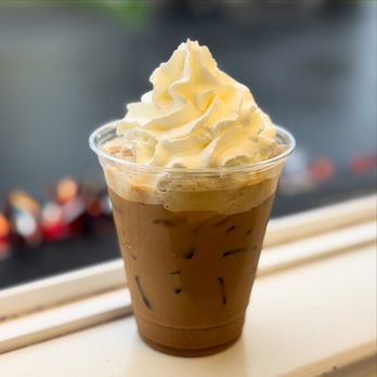 Hook Line & Espresso - Iced white chocolate americano - Coffee & Tea Near Me - Granite Falls, Washington Hook Line & Espresso - Iced white chocolate americano - Coffee & Tea Near Me - Granite Falls, Washington