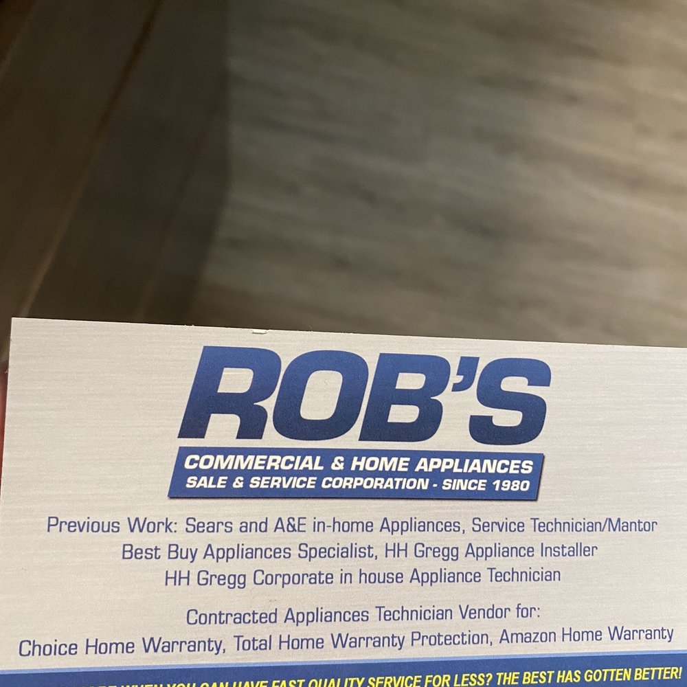 Rob's Appliances - Appliances & Repair Near Me