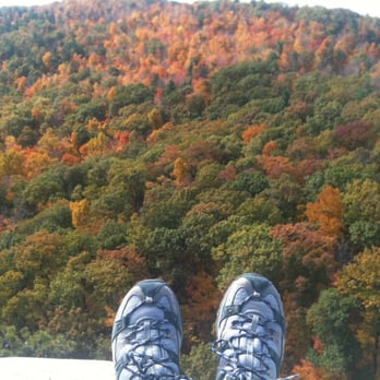 Mohonk Preserve - Hanging off the Crag - Parks Near Me - Gardiner, New York