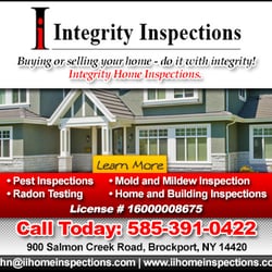 Integrity Inspections - Ad powered by: YellowPageCity.com