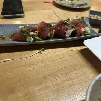 Sushi Time - Ahi on crunchy rice - Fishing Near Me - Cabo San Lucas, BCS Sushi Time - Ahi on crunchy rice - Fishing Near Me - Cabo San Lucas, BCS