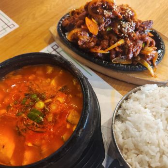 Tang Jip - The lunch combo, spicy pork, Soontofu, rice - Korean Near Me - Concord, California Tang Jip - The lunch combo, spicy pork, Soontofu, rice - Korean Near Me - Concord, California