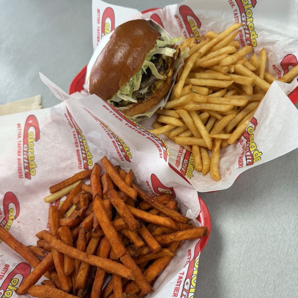 Sweet potato fries Boulder Burger Sweet potato fries Boulder Burger