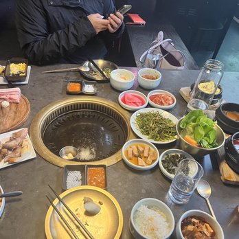 Meet Korean BBQ - The spread - Barbeque Near Me - Seattle, Washington Meet Korean BBQ - The spread - Barbeque Near Me - Seattle, Washington