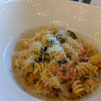 Grand View - Rotini Alla Vodka ($25). I didn't try this, but I noticed this had the same volume of pasta as the kid's pasta dish. Tue lunch 2024-04-09 - New American Near Me - Colorado Springs, Colorado Grand View - Rotini Alla Vodka ($25). I didn't try this, but I noticed this had the same volume of pasta as the kid's pasta dish. Tue lunch 2024-04-09 - New American Near Me - Colorado Springs, Colorado