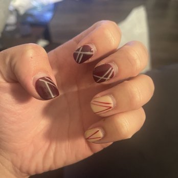Lena Nails - Gel manicure almost 3 weeks later - Nail Salons Near Me - San Diego, California