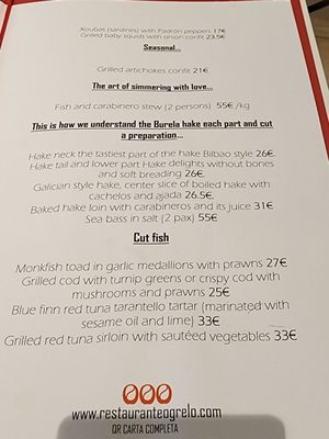 Menu photo 7 O'Grelo Madrid, M
