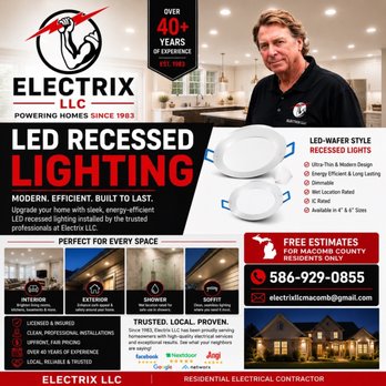 Electrix - Electricians Near Me - Harrison Township, Michigan Electrix - Electricians Near Me - Harrison Township, Michigan