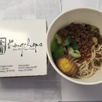 Kingchops - Dry noodle to go - Taiwanese Near Me - Industry, California