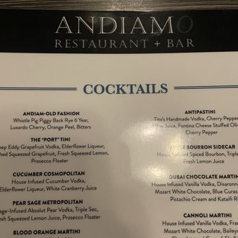 Andiamo Restaurant + Bar + Cafe - Cafes Near Me - Andover, Massachusetts