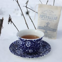 Piper and Leaf - Front Porch Special... perfect hot Tea on a snowy day!