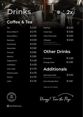 Menu photo 3 TB Coffee House Brooklyn, NY