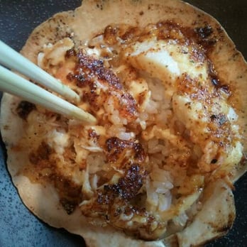 Miyake - Hamayaki - so good. Lobster, crab and scallop on sushi rice broiled with spicy mayo - Japanese Near Me - Portland, Maine Miyake - Hamayaki - so good. Lobster, crab and scallop on sushi rice broiled with spicy mayo - Japanese Near Me - Portland, Maine