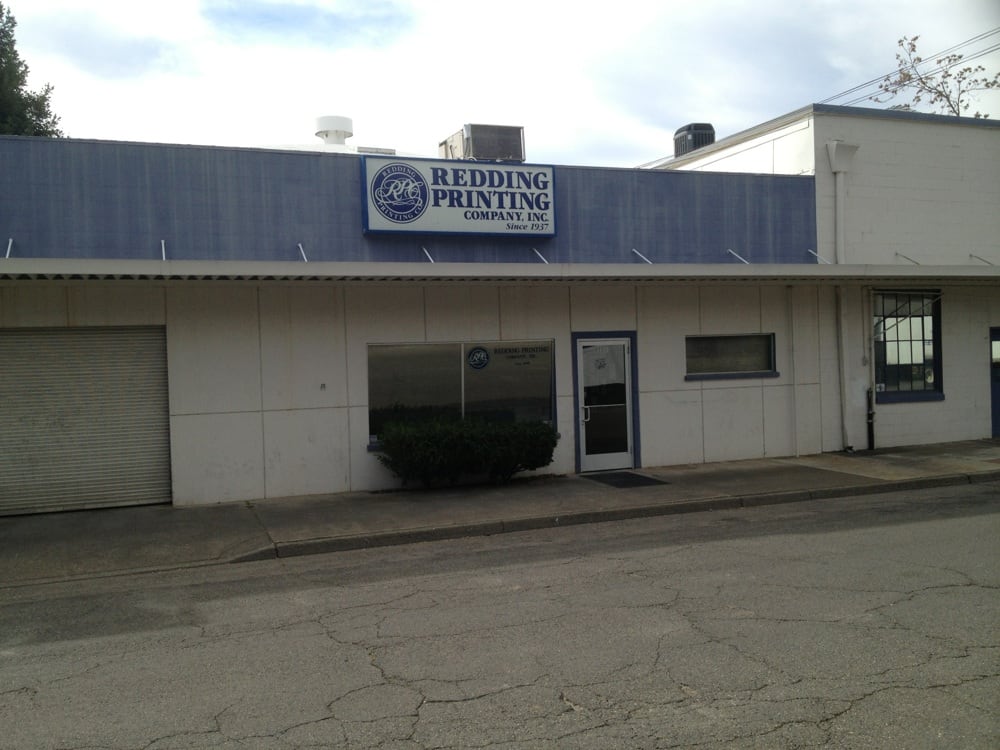 REDDING PRINTING CO Updated October 2024 1130 Continental St