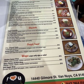I Love U Brunch - Breakfast & Brunch Near Me - Van Nuys, California