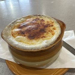 Simpson Diner - French onion soup