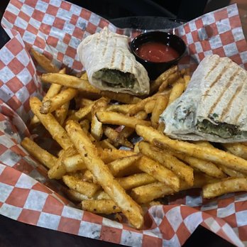 Al Bawadi Grill - Falafel sandwich meal with fries (recommend) the falafel is fresh and not spicy. - Mediterranean Near Me - Bridgeview, Illinois Al Bawadi Grill - Falafel sandwich meal with fries (recommend) the falafel is fresh and not spicy. - Mediterranean Near Me - Bridgeview, Illinois