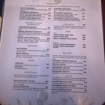 Tulum OC - Drink menu - Mexican Near Me - Anaheim, California Tulum OC - Drink menu - Mexican Near Me - Anaheim, California