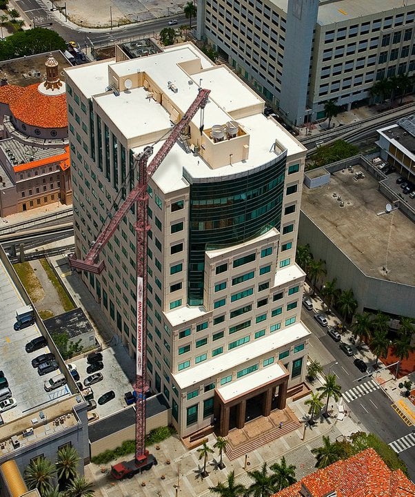 Slide of Advanced Roofing