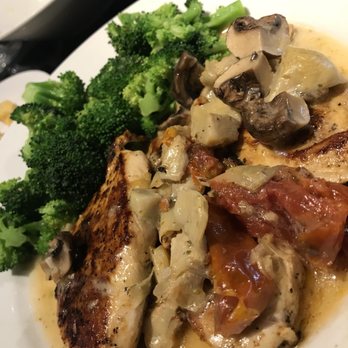 LongHorn Steakhouse - Napa Grilled Chicken with Steamed Broccoli - Steakhouses Near Me - Mays Landing, New Jersey