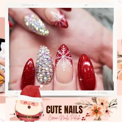 Cute Nails& Spa - CHRISTMAS IS COMING.....
Come and visit us, you would be treated carefully and thoroughly.