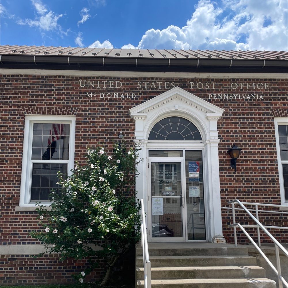 US POST OFFICE Updated June 2024 110 W Barr St, Mc Donald