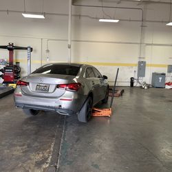 Tire Mart - Fixing baby girl