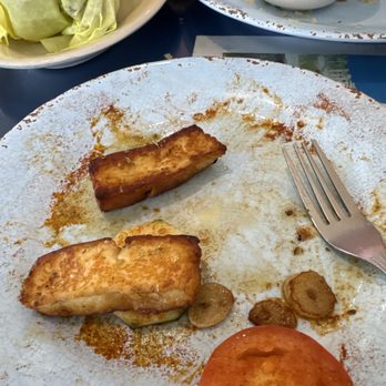 Plaka Greek Cafe - Saganaki (the family ate most of it before I could get a picture!) - Greek Near Me - Georgetown, Texas Plaka Greek Cafe - Saganaki (the family ate most of it before I could get a picture!) - Greek Near Me - Georgetown, Texas