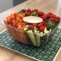 Freshii - Veggie tray from the catering menu!!