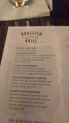 Menu photo 7 Bonefish Grill Atlanta, GA