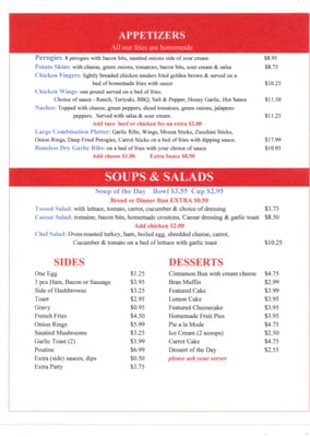 Menu photo 3 New West Restaurant Edmonton, AB