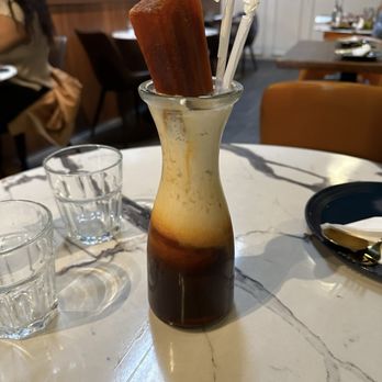 Kin Long Beach - Delicious Thai Iced Tea. Perfect for splitting between 2 people. - Thai Near Me - Long Beach, California