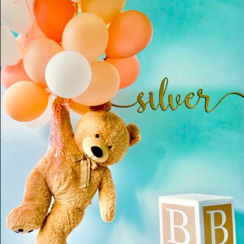 It's a Party Thing - Helium Balloon  Flying Bear set up - Balloon Services Near Me