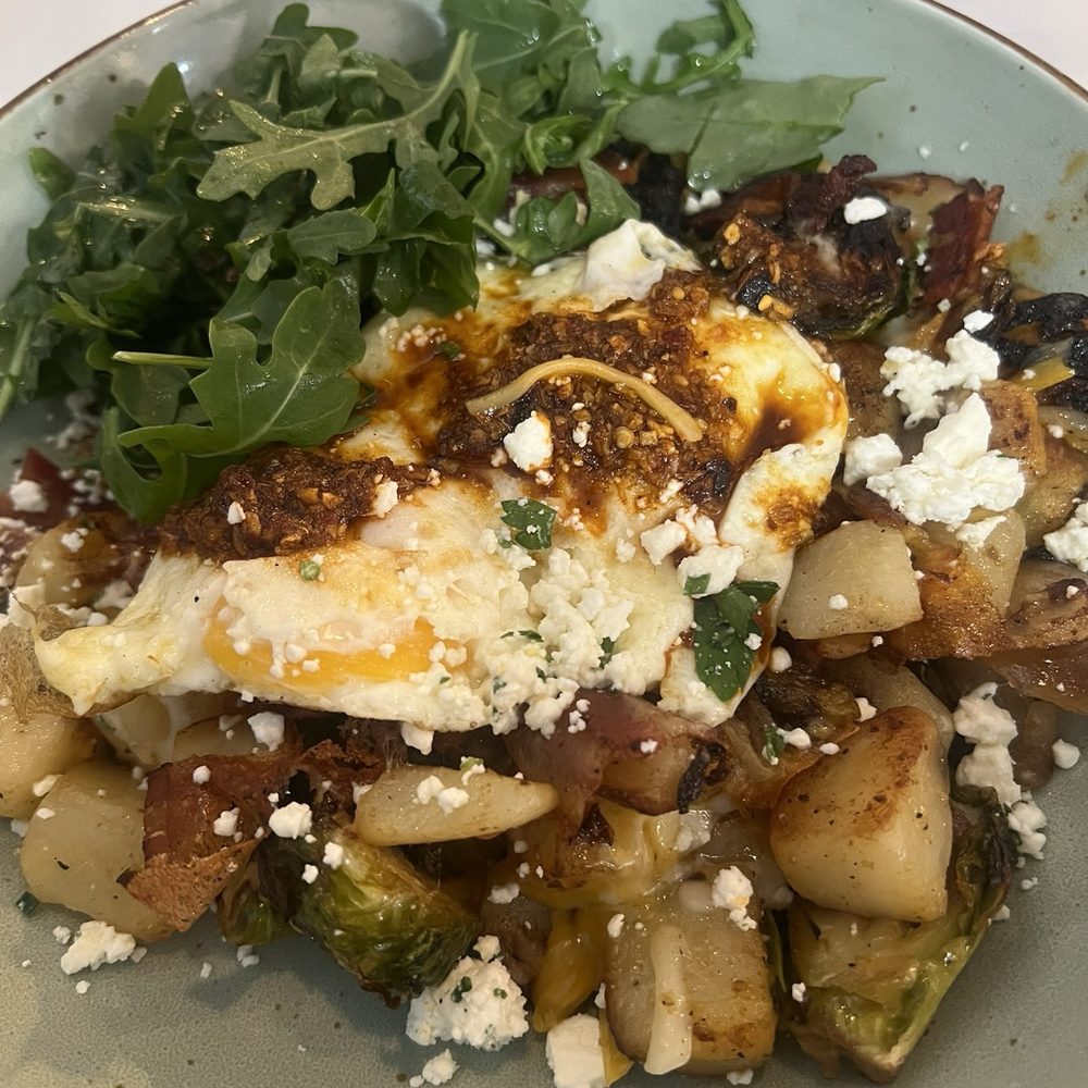 First Watch - Brussel sprouts and bacon seasonal dish - Breakfast & Brunch Near Me - Alexandria, Virginia First Watch - Brussel sprouts and bacon seasonal dish - Breakfast & Brunch Near Me - Alexandria, Virginia